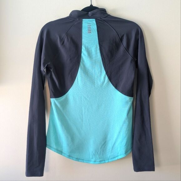 Under Armour Women's 1/2 Zip Grey Multi Running Activewear Size XS - Picture 2 of 6